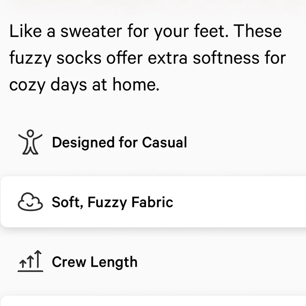 NWOT lululemon Unisex Fuzzy Crew Socks